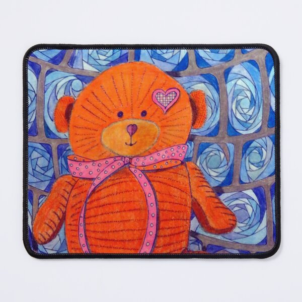 Item preview, 595 - CUDDLY TEDDY BEAR - DAVE EDWARDS - COLOURED PENCILS - 2021 designed and sold by BLYTHART.