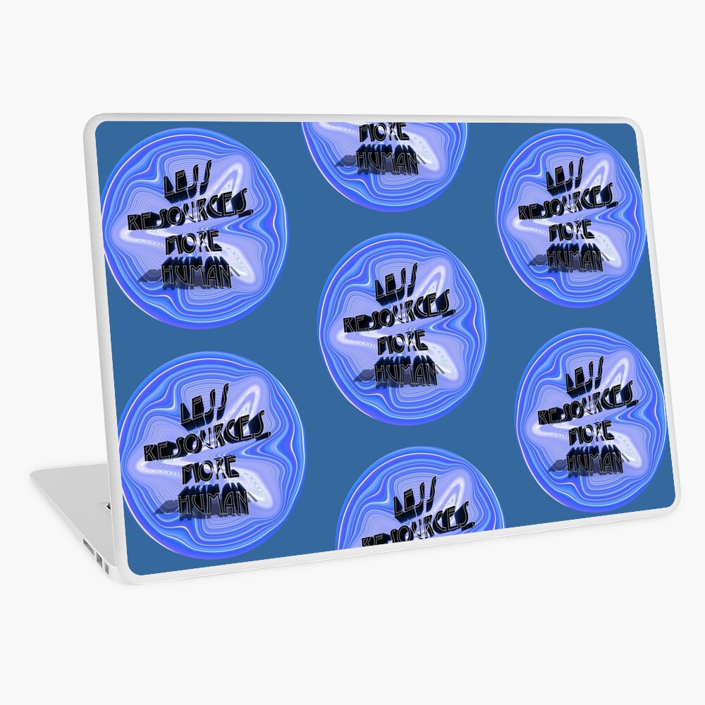 Item preview, Laptop Skin designed and sold by TheHumansOfHR.