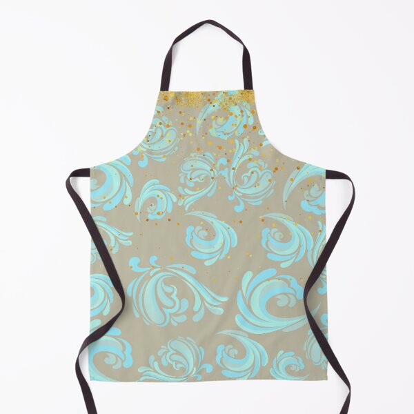 Item preview, beautiful background, turquoise, aqua and gold designed and sold by bohemedesign.