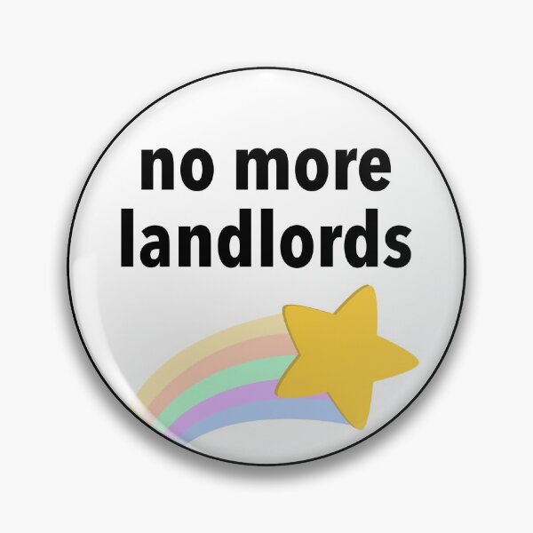 Item preview, No More Landlords - Rent designed and sold by Picket Club.