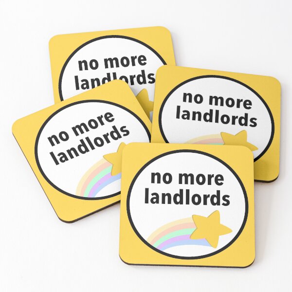 Item preview, No More Landlords - Rent designed and sold by Picket Club.