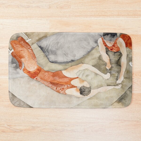 Item preview, Two Trapeze Performers in Red by Charles Demuth. designed and sold by McSeller.