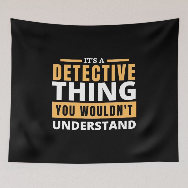 Item preview, detective designed and sold by T-shirtgallery.