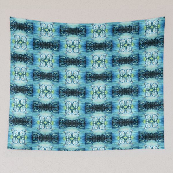 Item preview, Mystical water world/ Butterfly/ Cave/ Crystal ball/ Plant/Pattern designed and sold by EglesCreations.