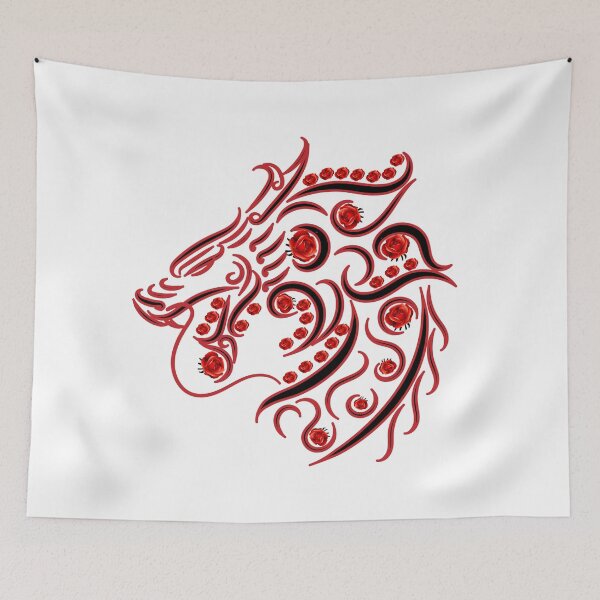 Item preview, Flowering Red Dragon Head designed and sold by MiarCo.