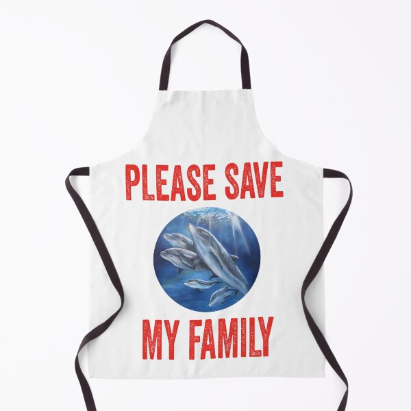 Item preview, Endangered Bottlenose Dolphin Family designed and sold by TJHstudio.
