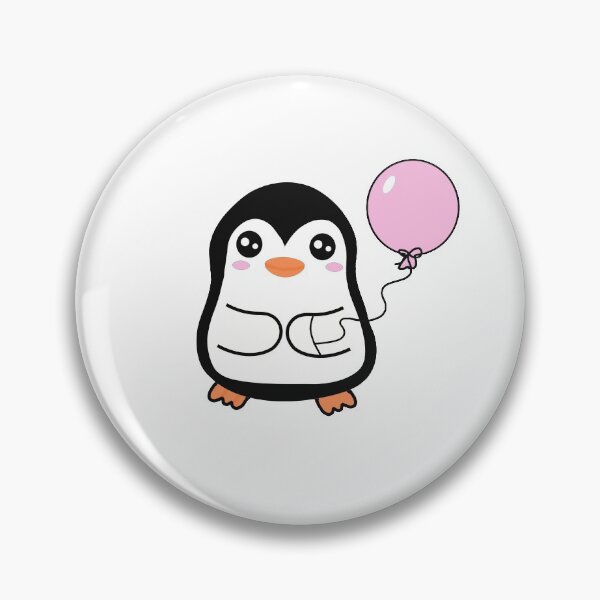 Artikelvorschau, Entzückender Pinguin, der Ballon hält entworfen und verkauft von JPsCreatorium.