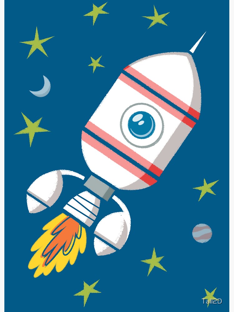Retro Rocket by Tall2D