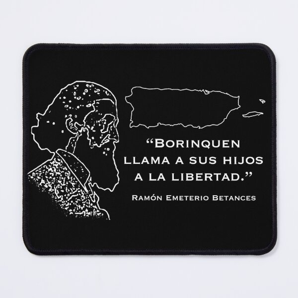 Item preview, Puerto Rico Resists Ramon Emeterio Betances Quote designed and sold by SoLunAgua ..