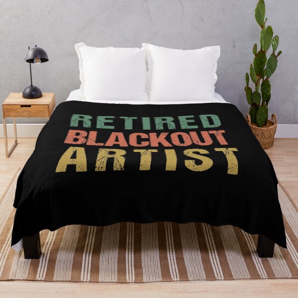 Item preview, Retired Blackout Artist Funny Sobriety Anniversary SoberLife designed and sold by Dream-bubble.