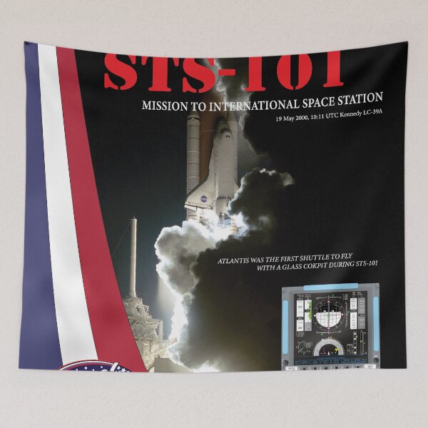 Item preview, Shuttle Mission STS-101 designed and sold by Astro3antica.