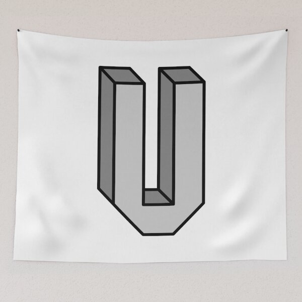 Item preview, Block Letter V designed and sold by RinozaRose.