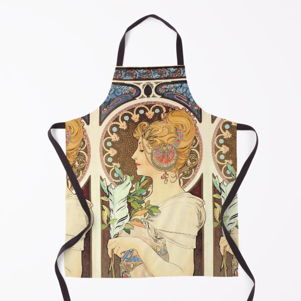 Item preview, Feather - Alphonse Mucha 1899 designed and sold by Gin  Neko.