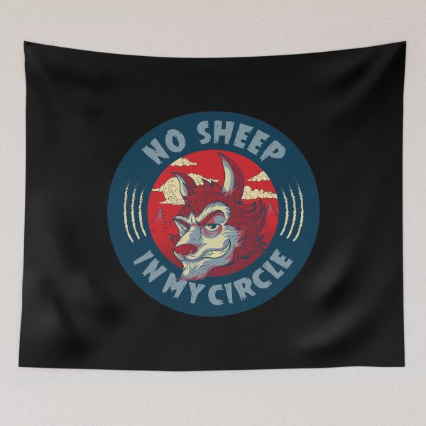 Item preview, No Sheep in my Circle designed and sold by ActiveNerd.