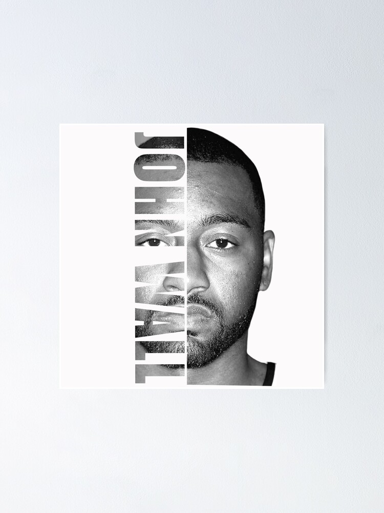 "John Wall Black / White" Poster for Sale by AYADesign Redbubble