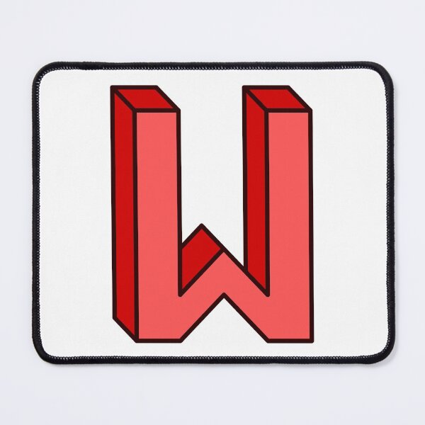 Item preview, Block Letter W designed and sold by RinozaRose.