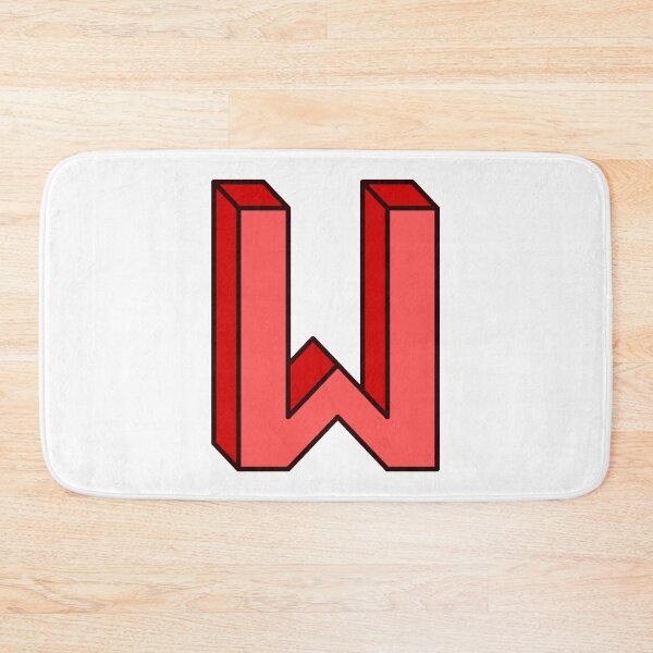 Item preview, Block Letter W designed and sold by RinozaRose.