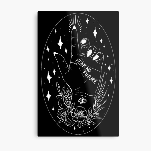 Fear No Future Metal Print