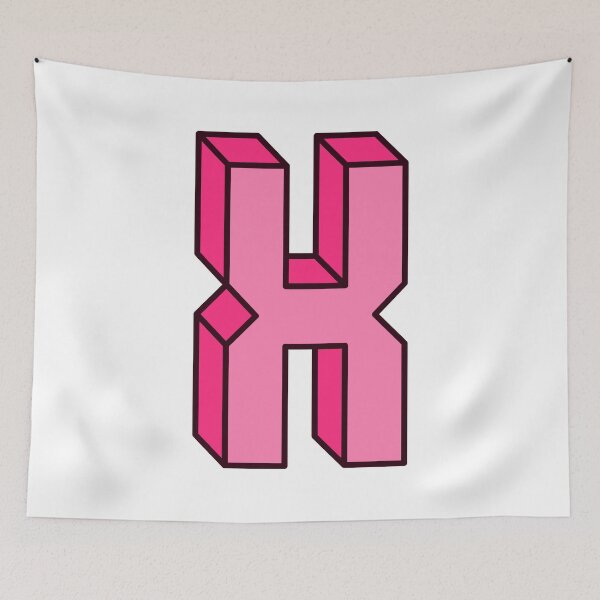 Item preview, Block Letter X designed and sold by RinozaRose.