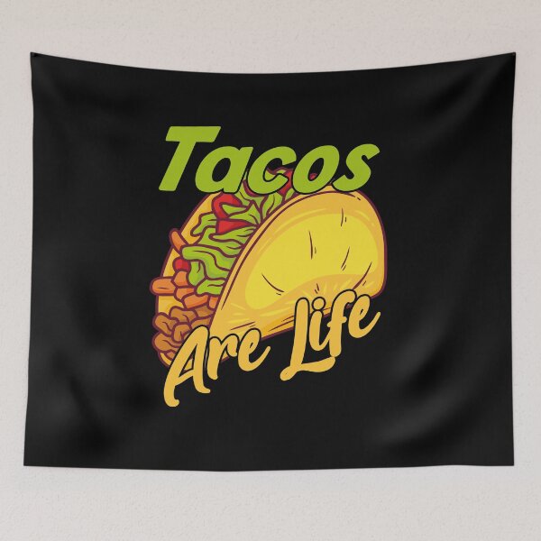 Item preview, TACOS ARE LIFE , TACOS LOVERS FOODIES GIFT IDEA  designed and sold by justbejoker.