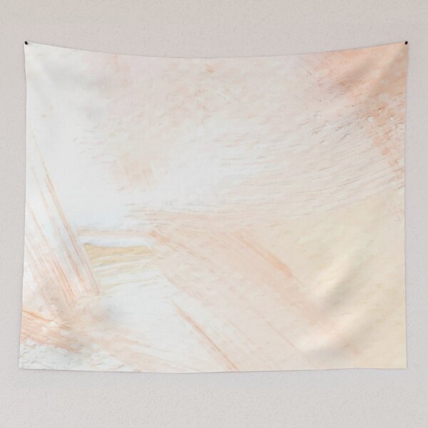 Item preview, Pink and Peach Painted Canvas  designed and sold by Dollfacedesign.