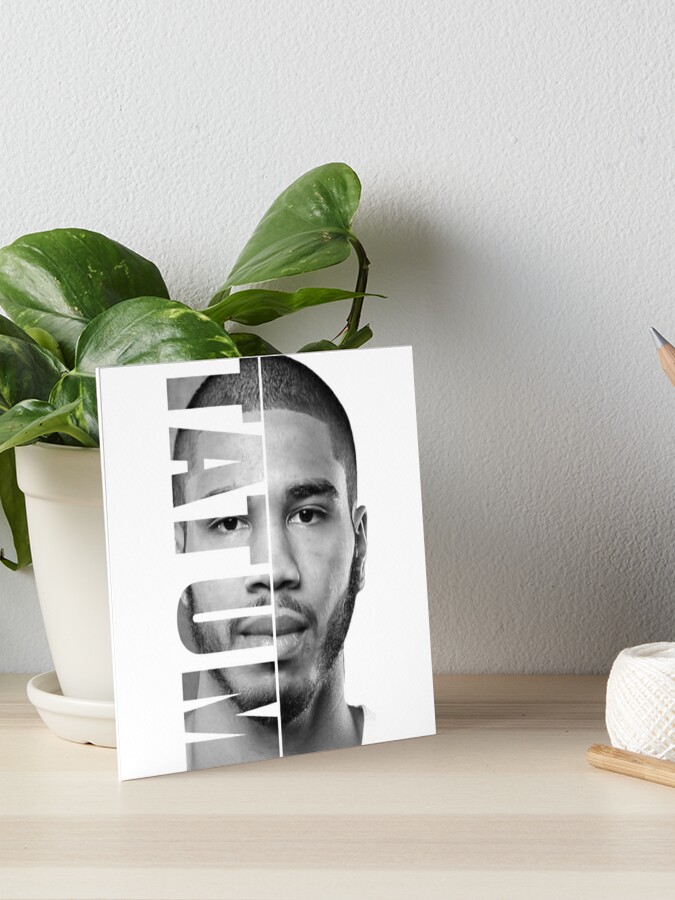 Jayson Tatum - Black / White Poster by AYA-Design