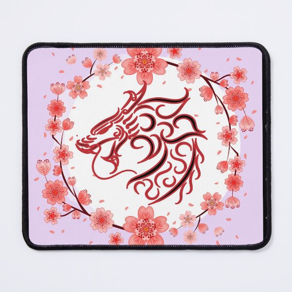 Item preview, Glamorous Flowers Around The Head Of The Mighty Dragon designed and sold by MiarCo.