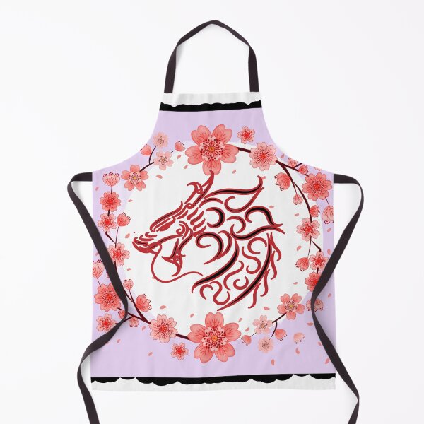 Item preview, Glamorous Flowers Around The Head Of The Mighty Dragon designed and sold by MiarCo.