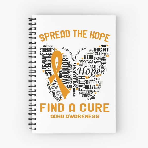 Item preview, ADHD Awareness Spread The Hope Find A Cure designed and sold by Victormoratalla.