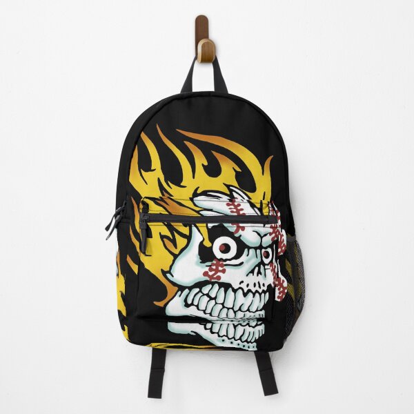 Item preview, Graffitti Skateboard Style Skull With Flames designed and sold by strawberryrawrr.