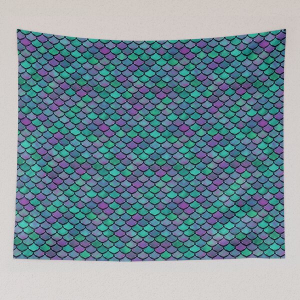 Item preview, Siren Scales - Purple designed and sold by katymakesthings.