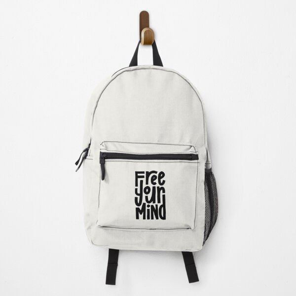 Item preview, Free Your Mind Lettering (Black) designed and sold by PepAndGrace.