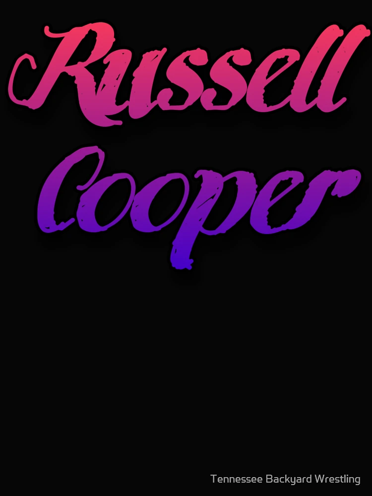 Thumbnail 4 of 4, Boxy T-Shirt, Russell Cooper Merchandise designed and sold by Tennessee Backyard Wrestling.