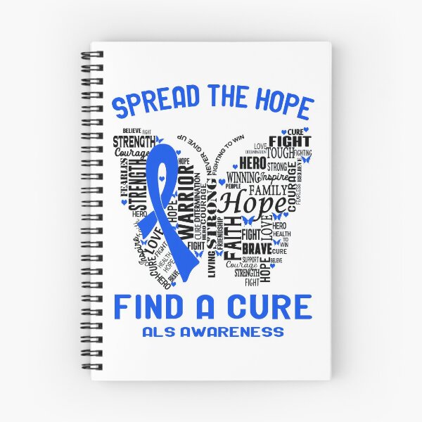 Item preview, ALS Awareness Spread The Hope Find A Cure designed and sold by Victormoratalla.
