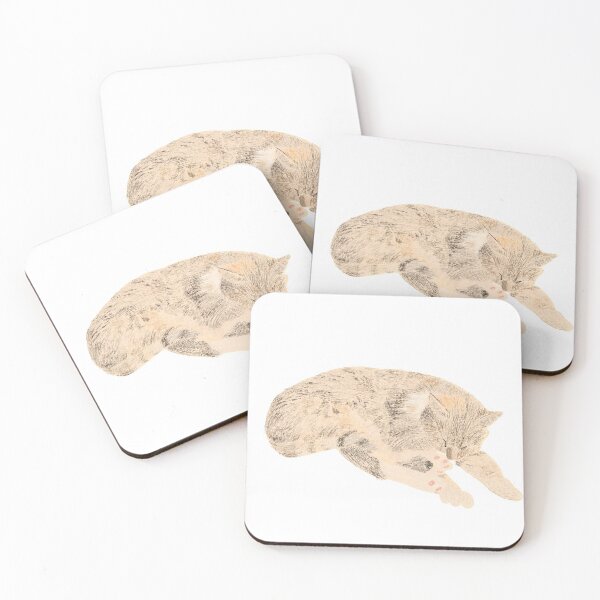 Item preview, Sleeping Brown Calico Cat designed and sold by designsbyad.