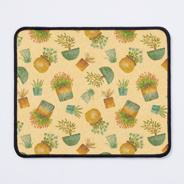 Item preview, Miniature Potted Plants (Yellow) designed and sold by ArtVibing.