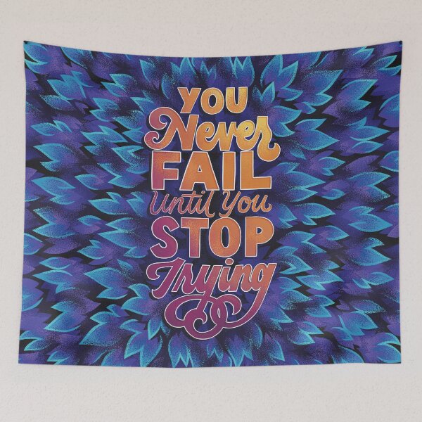 Item preview, Until You Stop Trying designed and sold by polliadesign.