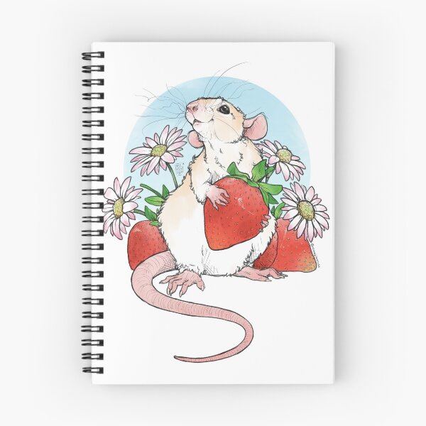 Item preview, Rat with Strawberries designed and sold by mickeyila.