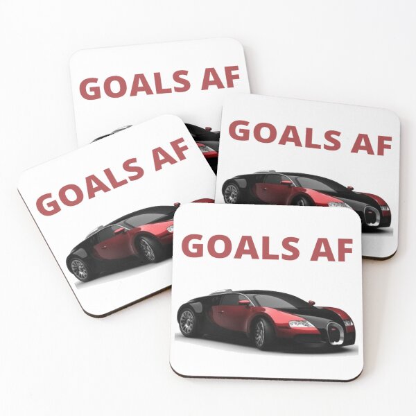 Item preview, GOALS AF - AMBITION INSPIRATION MOTIVATION GOAL SETTING designed and sold by MrCreativeArts.