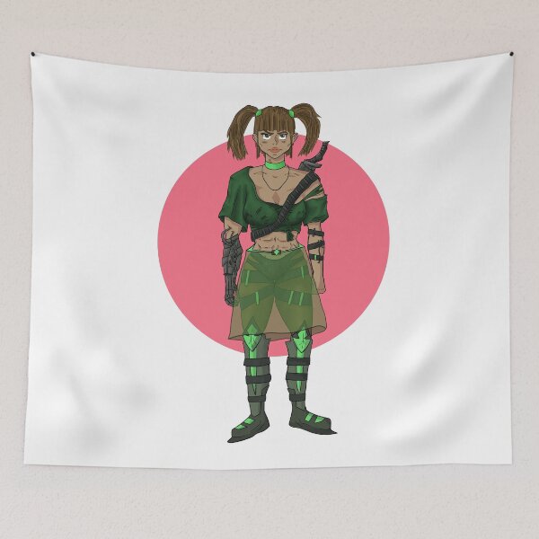 Item preview, Dystopian Space Scavenger Woman designed and sold by Justin Rostad.