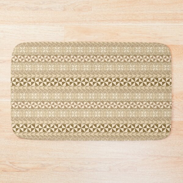 Item preview, Pasifika Sataoa Pattern - Beige Tan designed and sold by lolomastudio.
