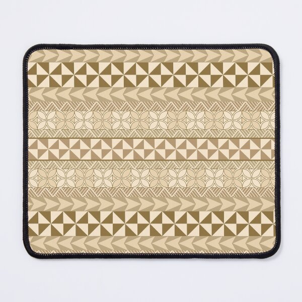 Item preview, Pasifika Sataoa Pattern - Beige Tan designed and sold by lolomastudio.