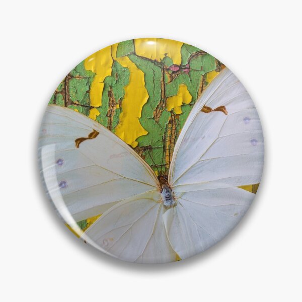 Item preview, White Butterfly On Old Wall designed and sold by Garry Gay.