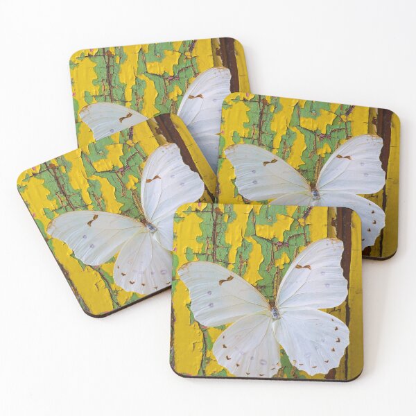 Item preview, White Butterfly On Old Wall designed and sold by Garry Gay.