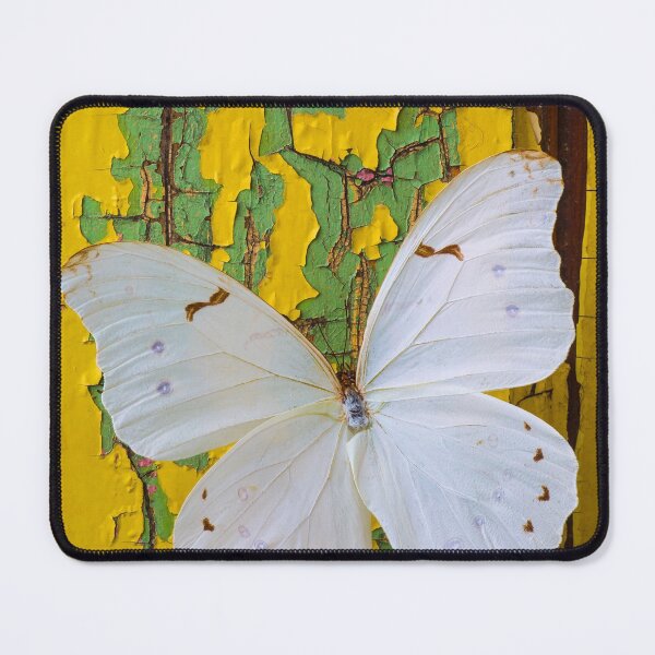 Item preview, White Butterfly On Old Wall designed and sold by Garry Gay.