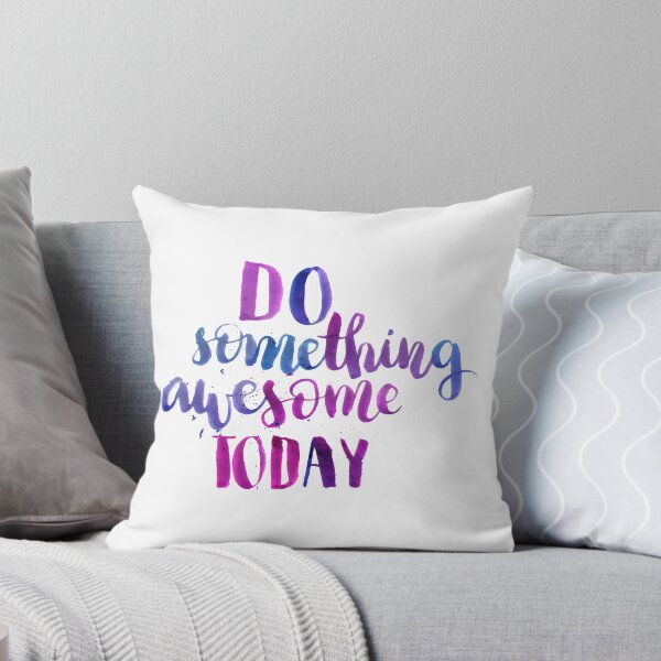 Item preview, Do something awesome today - Inspirational calligraphic quote designed and sold by Doodles.