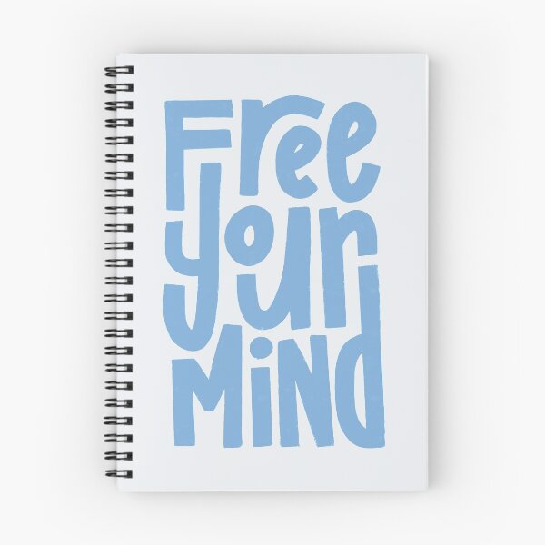 Item preview, Free Your Mind (Blue) designed and sold by PepAndGrace.