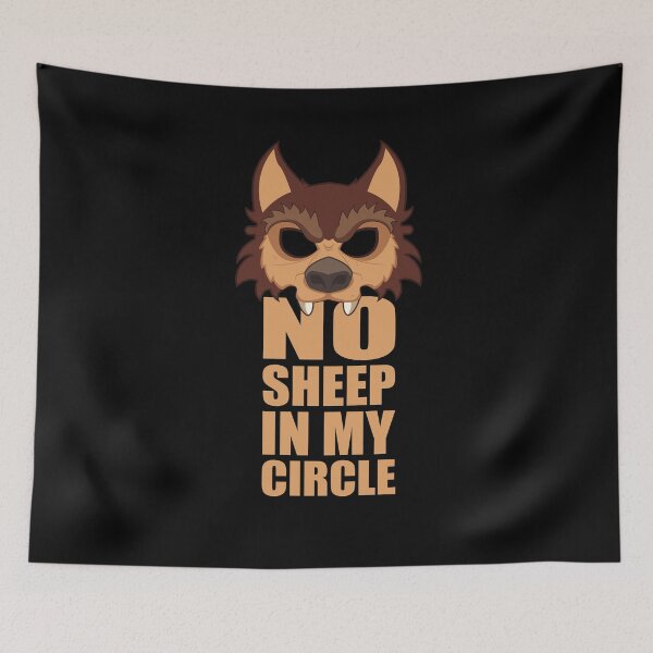 Item preview, No Sheep in my Circle designed and sold by ActiveNerd.