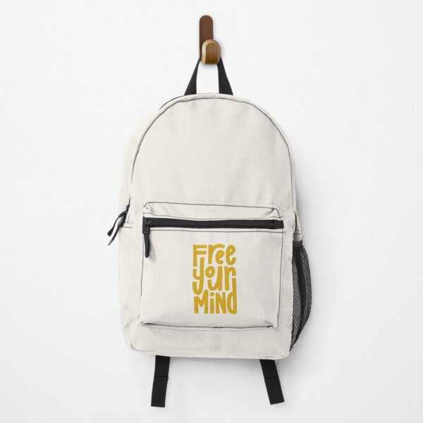 Item preview, Free Your Mind Lettering (Yellow) designed and sold by PepAndGrace.