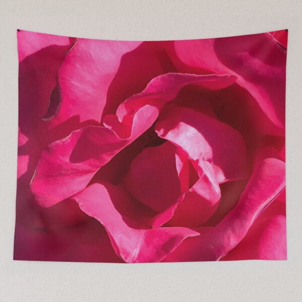 Item preview, Radiant Red Rose Flower Macro Close-Up Art Photo designed and sold by DEC02.